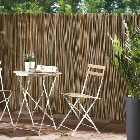 Outlet Arella in Bamboo Naturale 300x150 cm per Giardino e Terrazzo