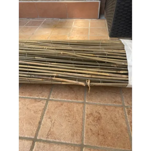 Outlet Arella in Bamboo Naturale 300x150 cm per Giardino e Terrazzo