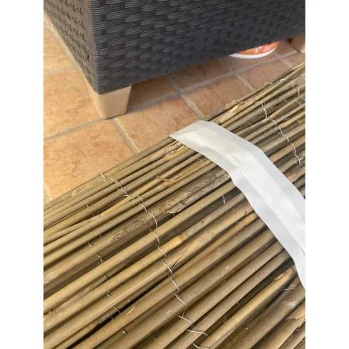 Outlet Arella in Bamboo Naturale 300x150 cm per Giardino e Terrazzo