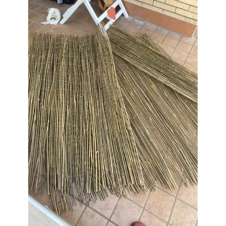 Outlet Arella in Bamboo Naturale 300x150 cm per Giardino e Terrazzo