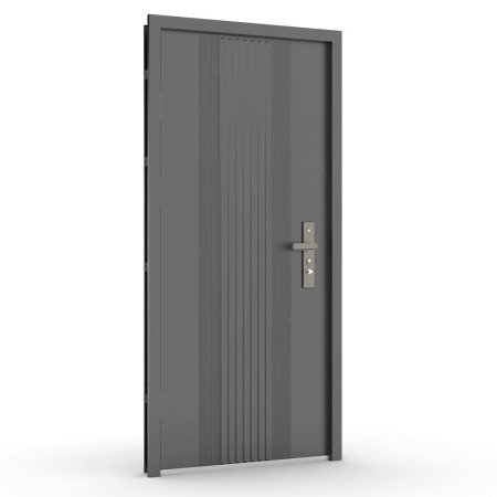 Porta blindata Easy grigia 82x193 cm ingresso sicurezza