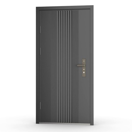 Porta blindata Easy grigia 82x193 cm ingresso sicurezza