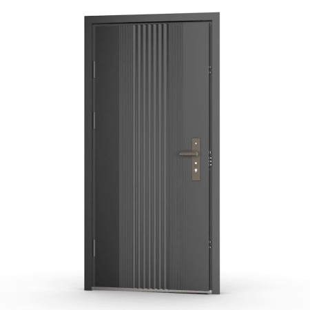 Porta blindata Easy grigia 82x193 cm ingresso sicurezza