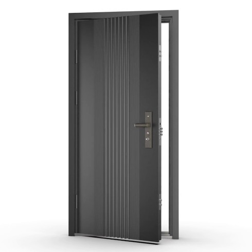 Porta blindata Easy grigia 82x193 cm ingresso sicurezza
