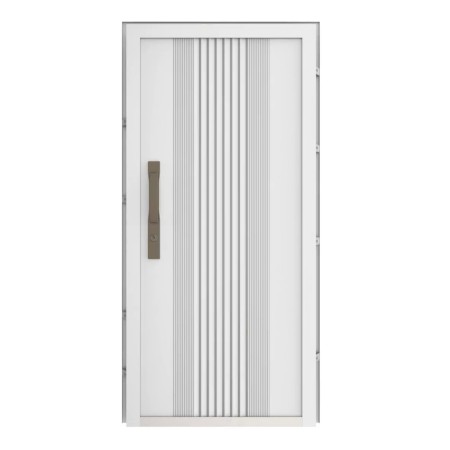 Porta Blindata di Sicurezza Easy Bianca 82x193 cm per Ingresso