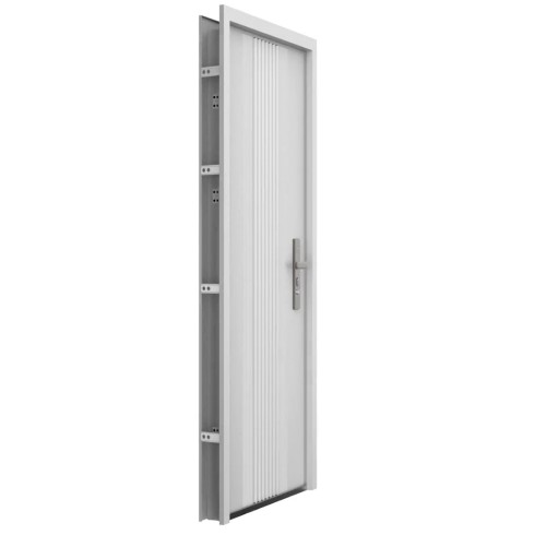 Porta Blindata di Sicurezza Easy Bianca 82x193 cm per Ingresso