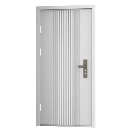 Porta Blindata di Sicurezza Easy Bianca 82x193 cm per Ingresso