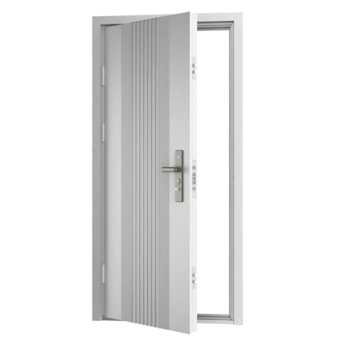 Porta Blindata di Sicurezza Easy Bianca 82x193 cm per Ingresso