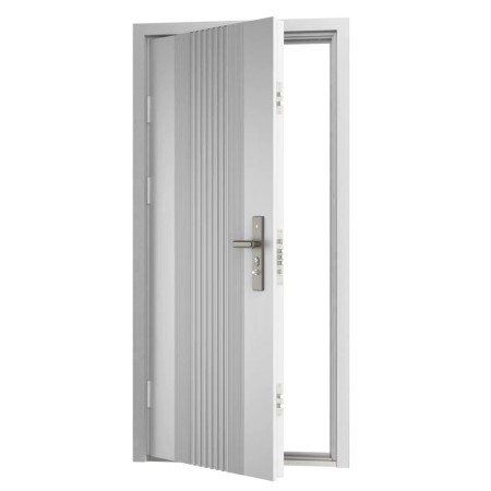 Porta Blindata di Sicurezza Easy Bianca 82x193 cm per Ingresso