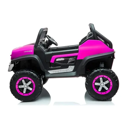 Macchina Elettrica per Bambini Mercedes Unimog Fuori Strada Rosa