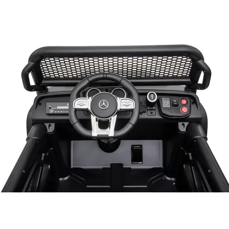 Macchina Elettrica per Bambini Mercedes Unimog Fuori Strada Rosso
