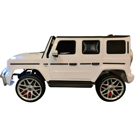 Macchinina per 2 Bambini Auto a Batteria Mercedes G63 AMG 24V Bianca