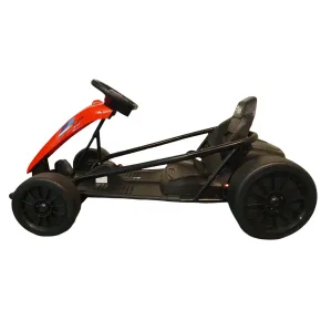 Go Kart Elettrico Rosso da 24V Macchina Drift Cavalcabile per Bambini 2