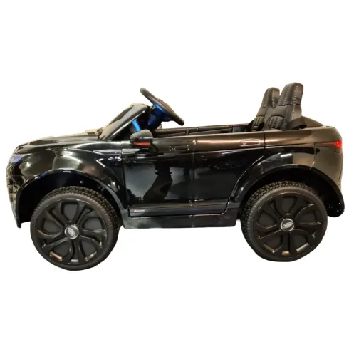 Macchina Elettrica per Bambini Range Rover 4x4 Evoque Nero a Batteria