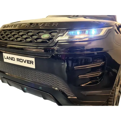 Macchina Elettrica per Bambini Range Rover 4x4 Evoque Nero a Batteria