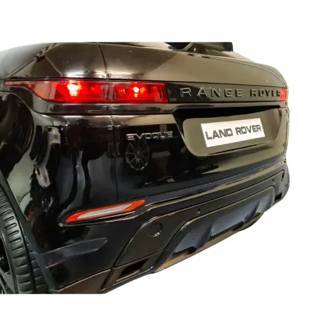 Macchina Elettrica per Bambini Range Rover 4x4 Evoque Nero a Batteria