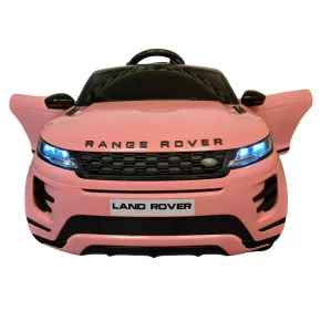 Macchina Elettrica per Bambini Range Rover Evoque a Batteria 4x4 Rosa 2