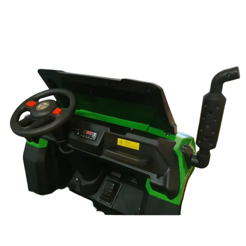 Macchina Elettrica per Bambini Gator Jeep Farmer Verde 6x6 con 2 Posti