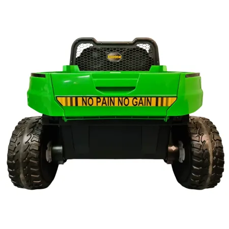 Macchina Elettrica per Bambini Gator Jeep Farmer Verde 6x6 con 2 Posti