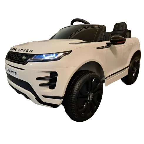 Macchina Elettrica per Bambini Range Rover Evoque a Batteria Bianca