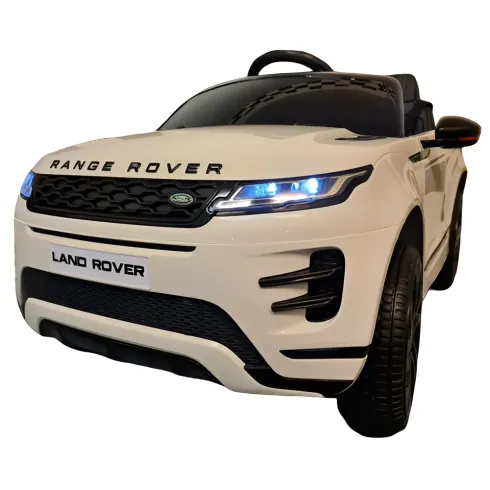 Macchina Elettrica per Bambini Range Rover Evoque a Batteria Bianca