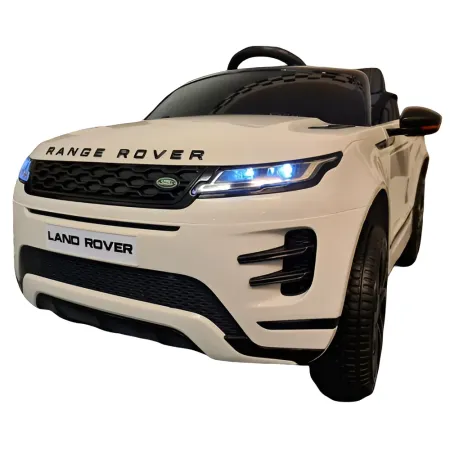 Macchina Elettrica per Bambini Range Rover Evoque a Batteria Bianca
