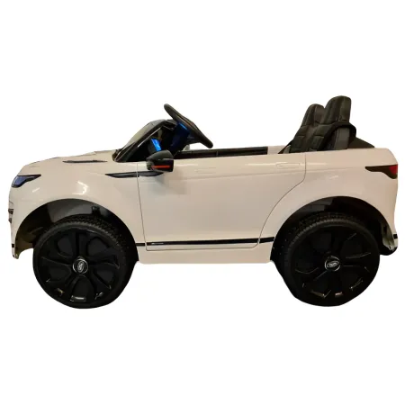 Macchina Elettrica per Bambini Range Rover Evoque a Batteria Bianca
