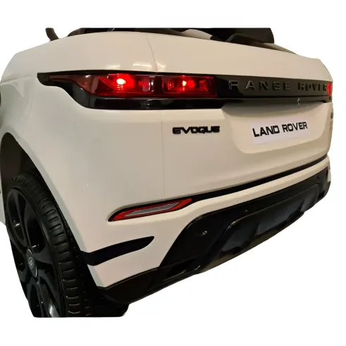 Macchina Elettrica per Bambini Range Rover Evoque a Batteria Bianca