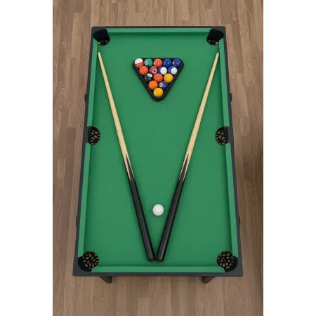 Tavolo Richiudibile 5in1 Biliardino Ping Pong Hockey Curling Biliardo