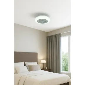 Ventilatore da Soffitto LED con Luce RGB Dimmerabile e Telecomando 2