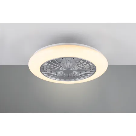 Ventilatore da Soffitto LED con Luce RGB Dimmerabile e Telecomando