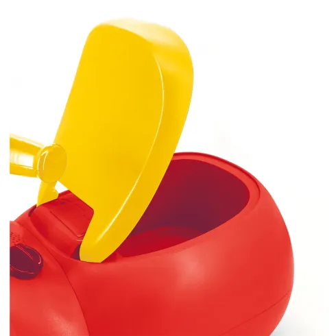 Cavalcabile per Bambini Topolino con Suoni Luci e Portaoggetti Rosso