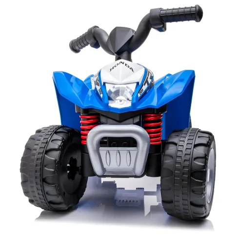 Quad Elettrico per Bambini Blu Honda 7,2V con Luci LED Ricaricabile