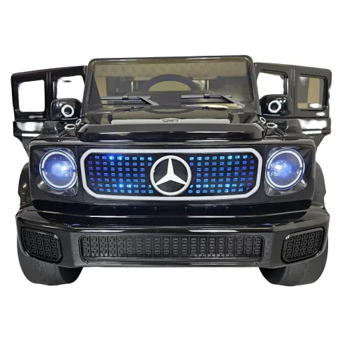 Macchina Elettrica per Bambini Mercedes EQG 12V Nero con Telecomando