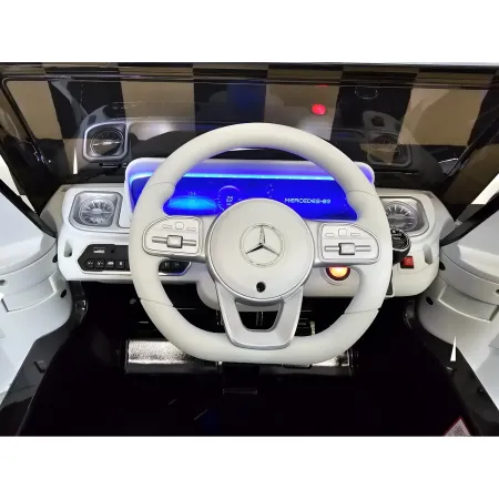 Macchina Elettrica per Bambini Mercedes EQG 12V Nero con Telecomando