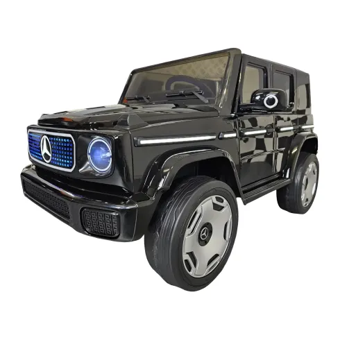 Macchina Elettrica per Bambini Mercedes EQG 12V Nero con Telecomando