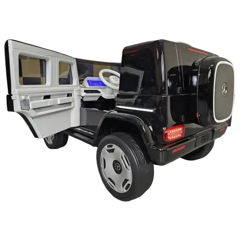 Macchina Elettrica per Bambini Mercedes EQG 12V Nero con Telecomando