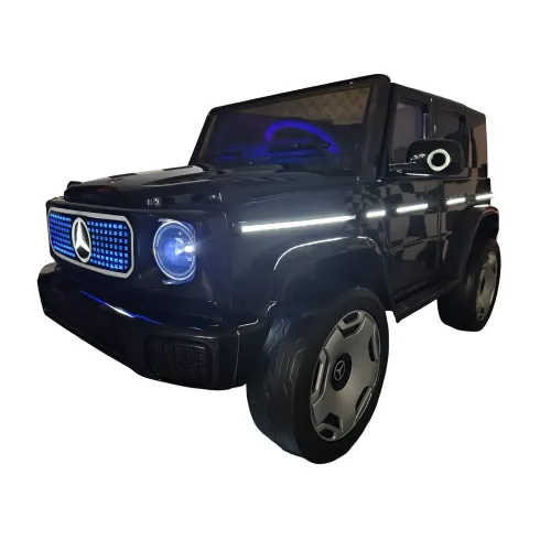 Macchina Elettrica per Bambini Mercedes EQG 12V Nero con Telecomando