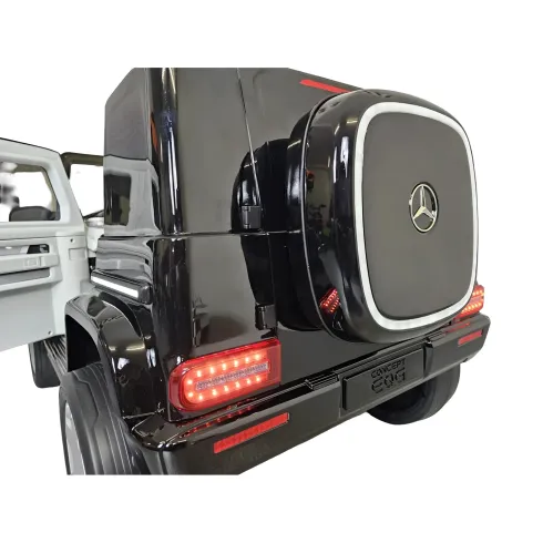 Macchina Elettrica per Bambini Mercedes EQG 12V Nero con Telecomando