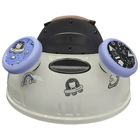 Auto Elettrica Hello Kitty per Bambini 6V Bianco USB e Telecomando