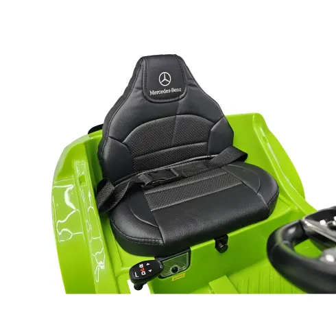 Auto Elettrica Bambini Mercedes CLA 12V Verde con Telecomando e LED