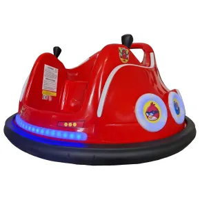 Autoscontro per Bambini Angry Birds 6V Rosso con Joystick e Telecomando