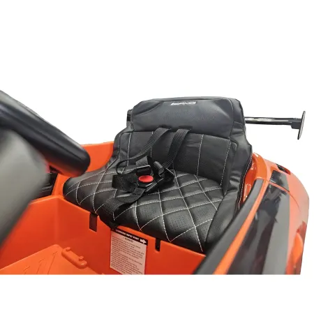 Auto Elettrica per Bambini Mercedes GT3 Arancione 12V con Telecomando