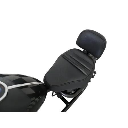 Moto Elettrica per Bambini Chopper Nero 24V 200W Sedile in Pelle