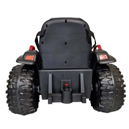 Trattore Elettrico per Bambini 12V Rosso con Rimorchio e Telecomando