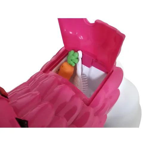 Unicorno Elettrico Cavalcabile 12V per Bambini con Luci e Suoni