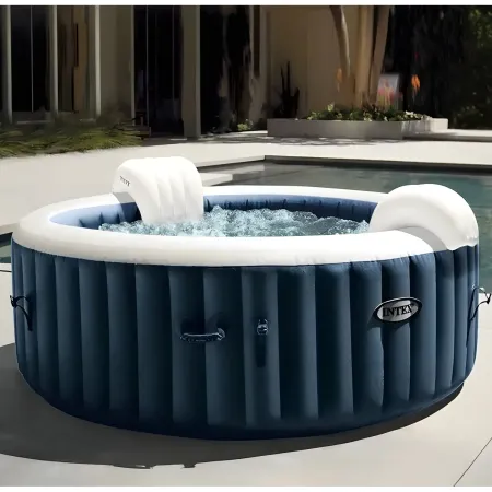 Piscina Spa Idromassaggio Intex Gonfiabile Pure Bubble Massage Pompa Riscaldata | BricoShop24
