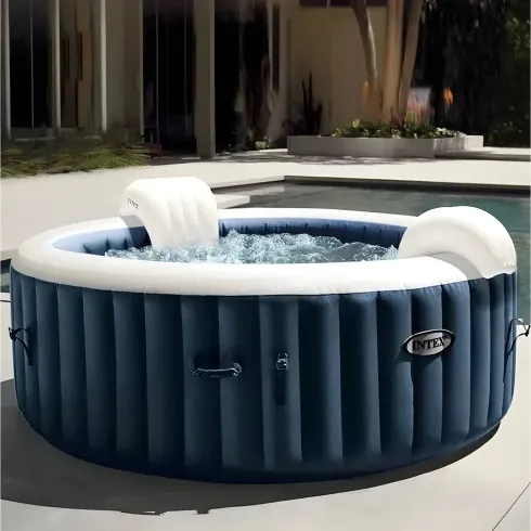 Piscina Spa Idromassaggio Intex Gonfiabile Pure Bubble Massage Pompa Riscaldata | BricoShop24