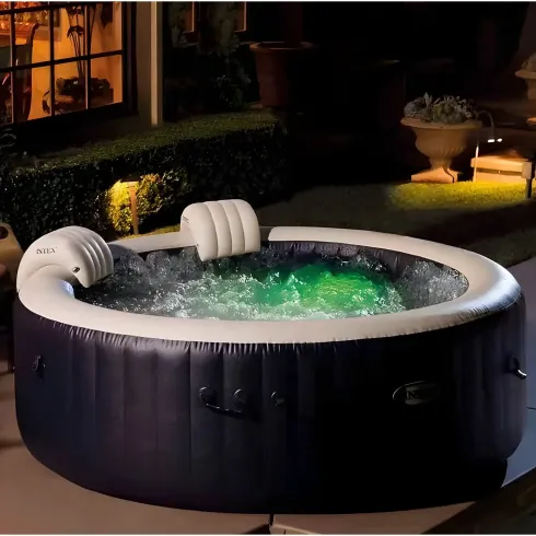 Piscina Spa Idromassaggio Intex Gonfiabile Pure Bubble Massage Pompa Riscaldata | BricoShop24
