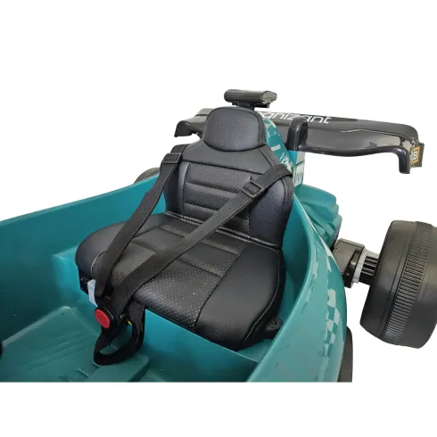 Auto Elettrica per Bambini Aston Martin 24V Verde con Telecomando